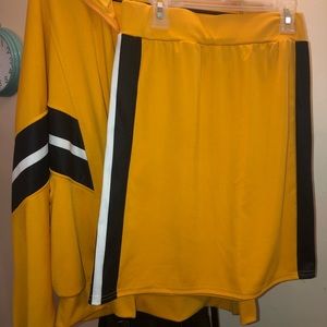 Two Piece Striped Set